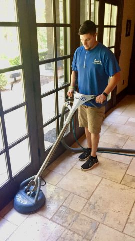 tile and grout cleaning demonstration #2